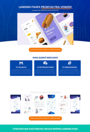 TEMPLATES PARA VENDA DE LANDING PAGES