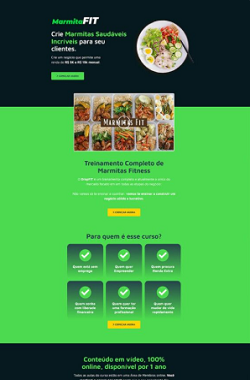 TEMPLATES PARA VENDA DE MARMITA FIT